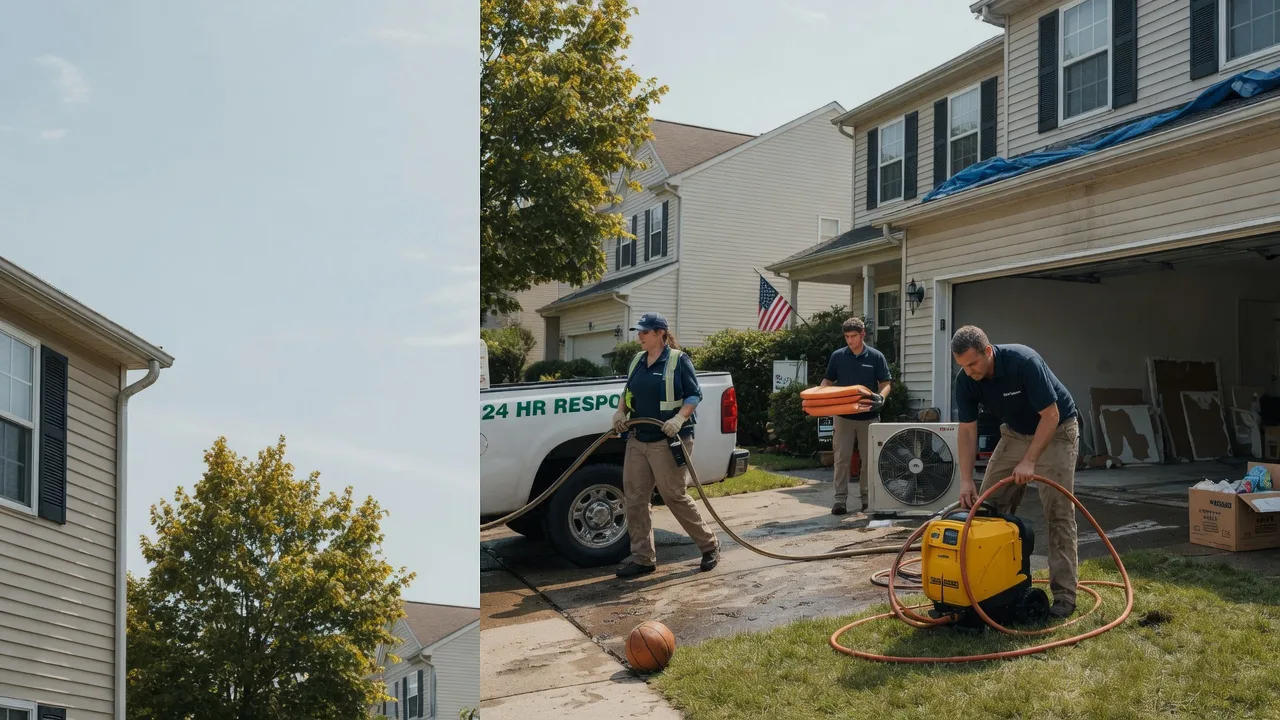 Emergency Water Damage Restoration in Pillow, PA near me